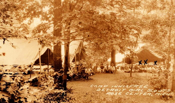 Camp Innisfree - Vintage Postcard (newer photo)
